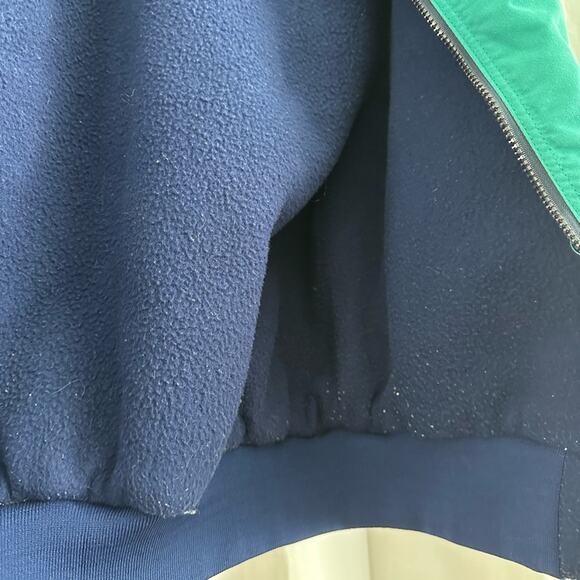 Vintage Blair Polarfleece Zip up Jacket in Turquoise Womens Size Medium - Picture 8 of 8